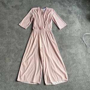 Amanda Uprichard Pink Gemma Jumpsuit